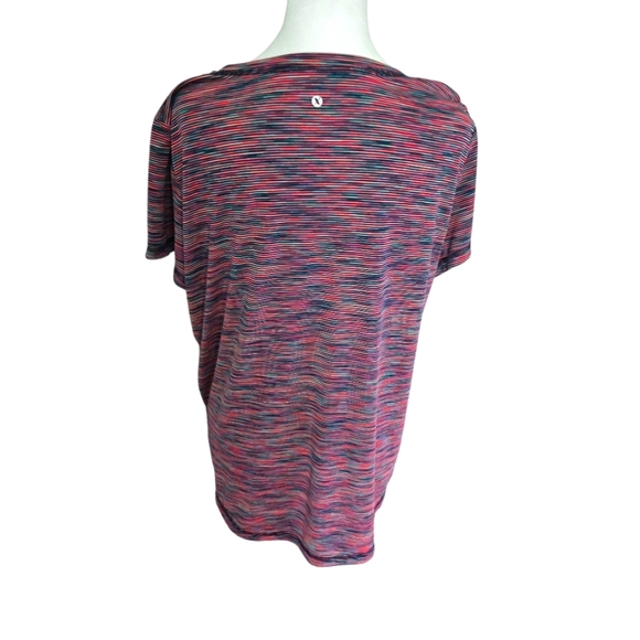 Xersion Women's V-Neck Short Sleeve Polyester Semi Fit Short Sleeve Size XL - Picture 5 of 8